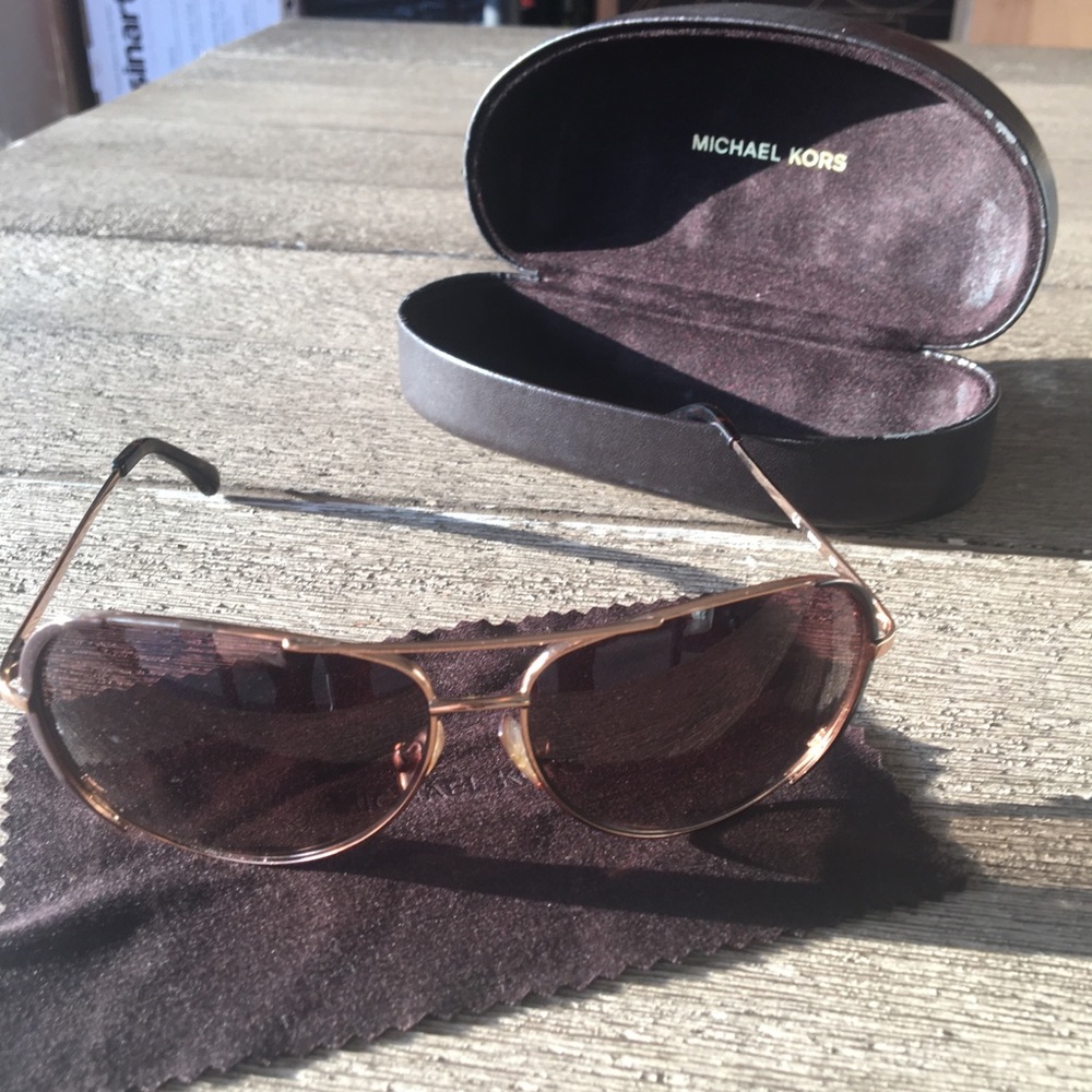 Michael Kors brown sunglasses